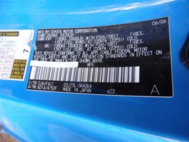 2007 TOYOTA FJ CRUISER BLUE 4.0 AT 4WD Z20270